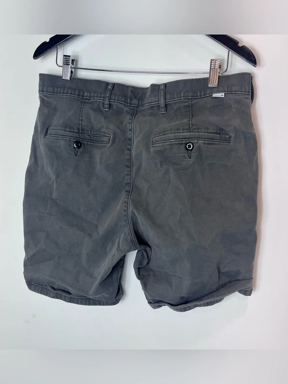 Levi's Men's 34 Cotton Casual Shorts in Slate Gray Grunge